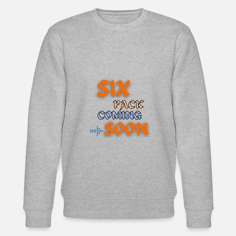 Six Pack Coming Soon 34 - Stanley/Stella Unisex Bio-Sweatshirt CHANGER  - Grau meliert
