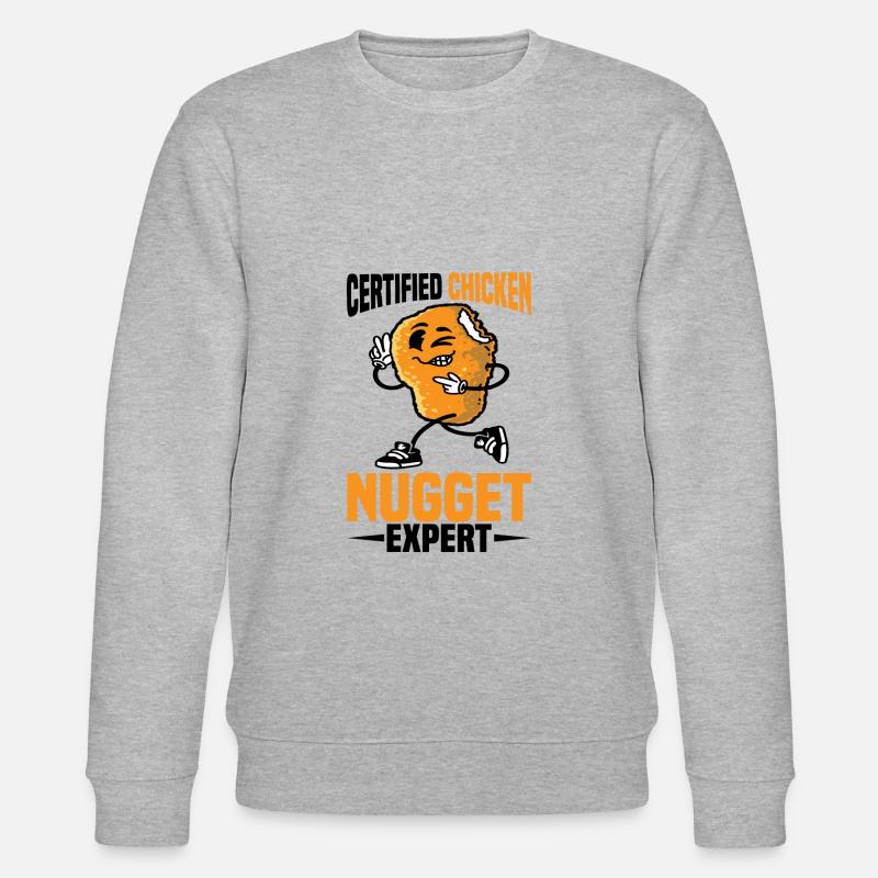 Expert certifié Chicken Nugget 2 - Sweat bio CHANGER Stanley/Stella Unisexe - gris chiné