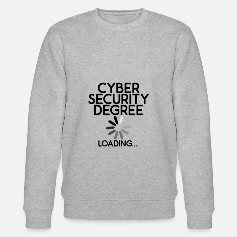 Cyber Security Degree Loading 2 - Stanley/Stella CHANGER Unisex Organic Sweatshirt - heather grey