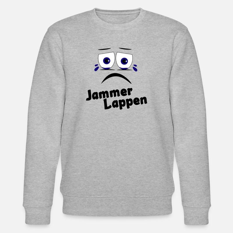 Jammer Lappen - Stanley/Stella Unisex Bio-Sweatshirt CHANGER  - Grau meliert
