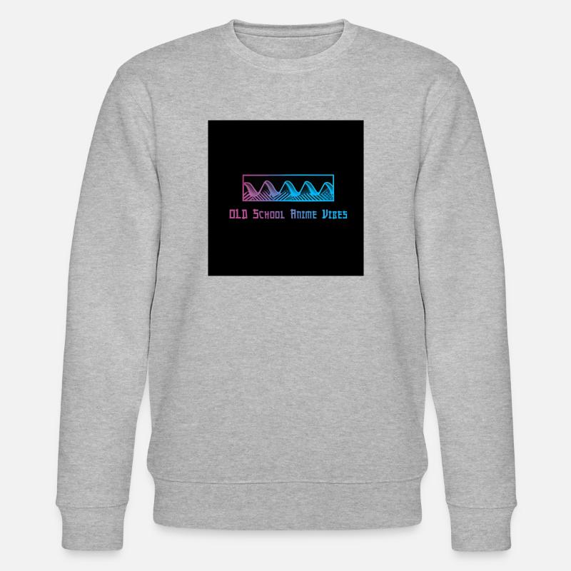 synthwave - Stanley/Stella CHANGER Unisex Organic Sweatshirt - heather grey