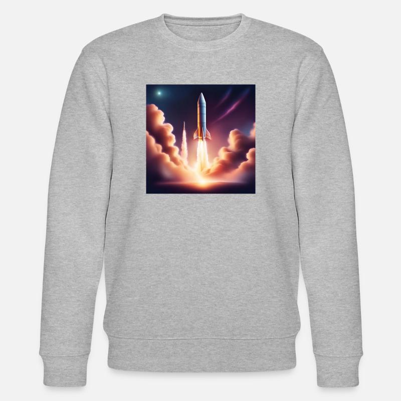 Apollo I - Stanley/Stella Unisex Bio-Sweatshirt CHANGER  - Grau meliert