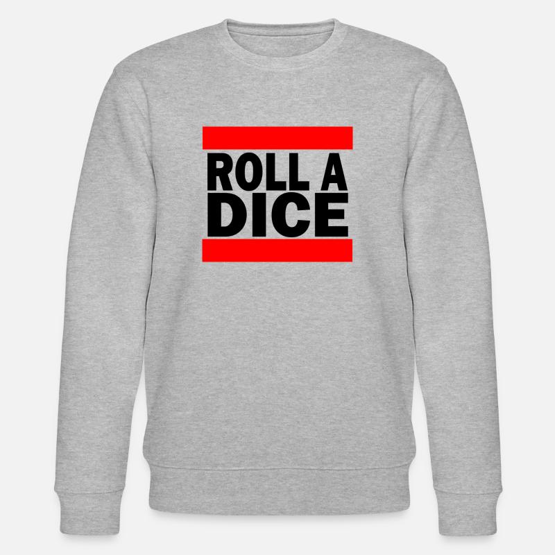 Tabletop Hobby Würfel wh40k 40k - Stanley/Stella Unisex Bio-Sweatshirt CHANGER  - Grau meliert