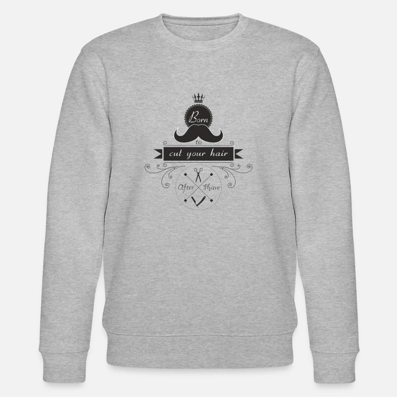 né de couper vos cheveux - Sweat bio CHANGER Stanley/Stella Unisexe - gris chiné