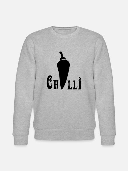 Chilli - Stanley/Stella Unisex Bio-Sweatshirt CHANGER  - Grau meliert