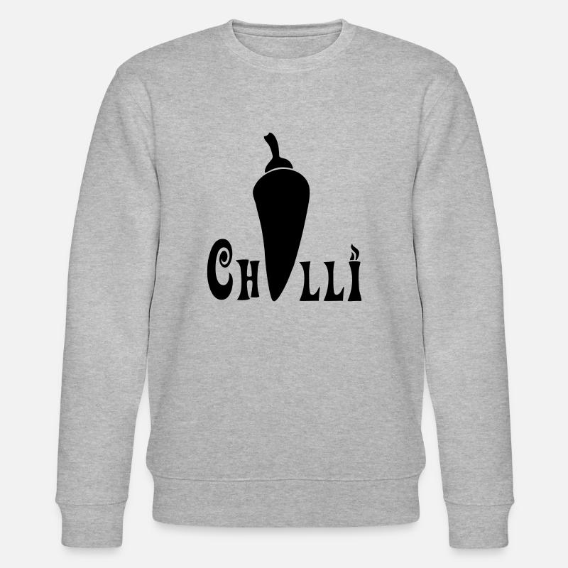 Chilli - Stanley/Stella Unisex Bio-Sweatshirt CHANGER  - Grau meliert