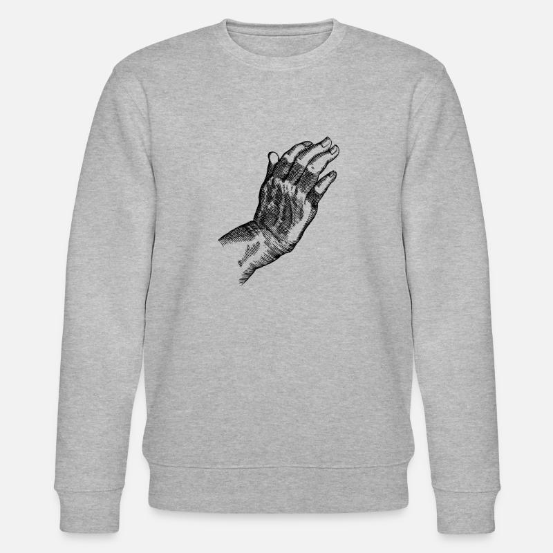 Hand - Stanley/Stella Unisex Bio-Sweatshirt CHANGER  - Grau meliert