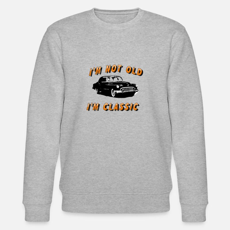 Oldtimer - Stanley/Stella Unisex Bio-Sweatshirt CHANGER  - Grau meliert