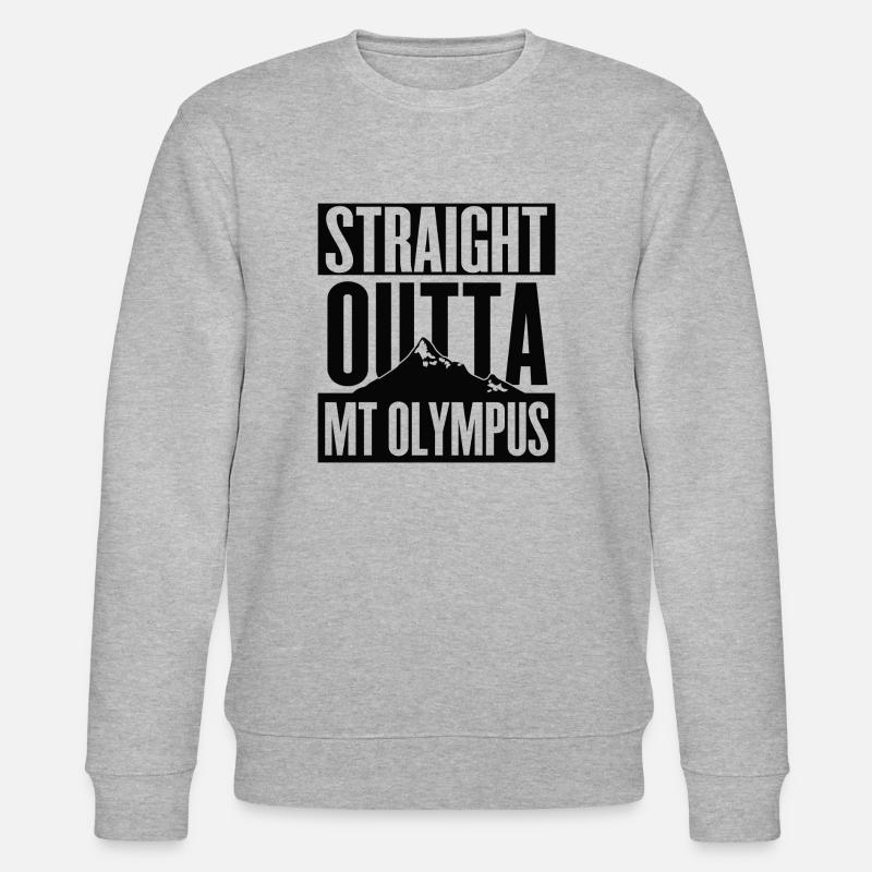 Gerade aus dem Olymp - Stanley/Stella Unisex Bio-Sweatshirt CHANGER  - Grau meliert