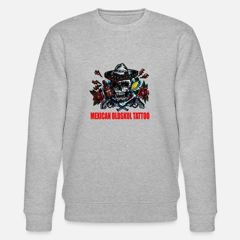 TATTOO - Stanley/Stella Unisex Bio-Sweatshirt CHANGER  - Grau meliert