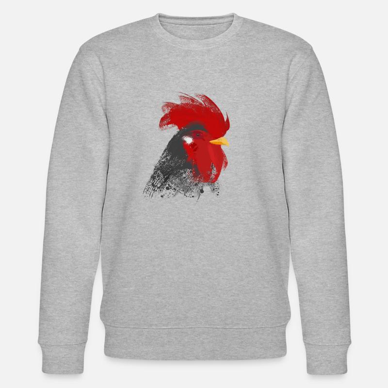 Hahn - Stanley/Stella Unisex Bio-Sweatshirt CHANGER  - Grau meliert