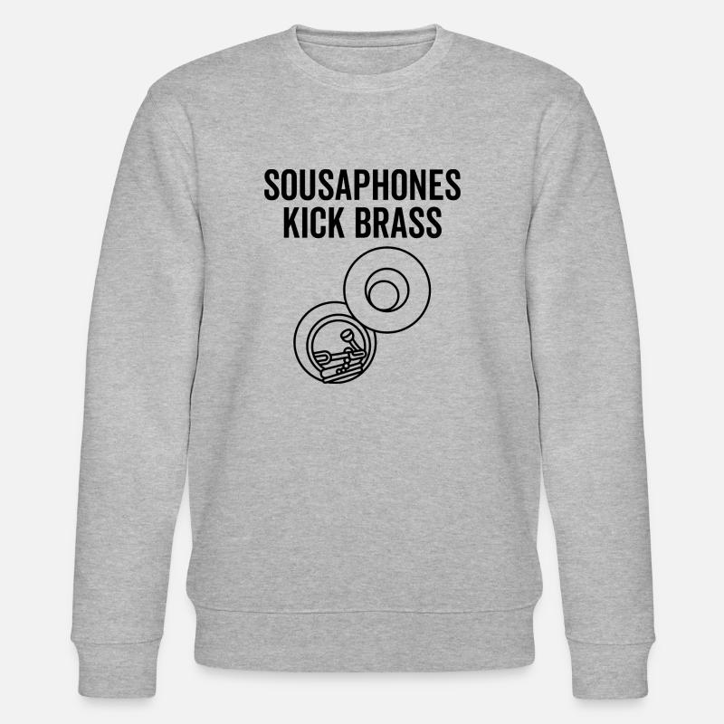 Sousaphones Kick Brass - Sweat bio CHANGER Stanley/Stella Unisexe - gris chiné