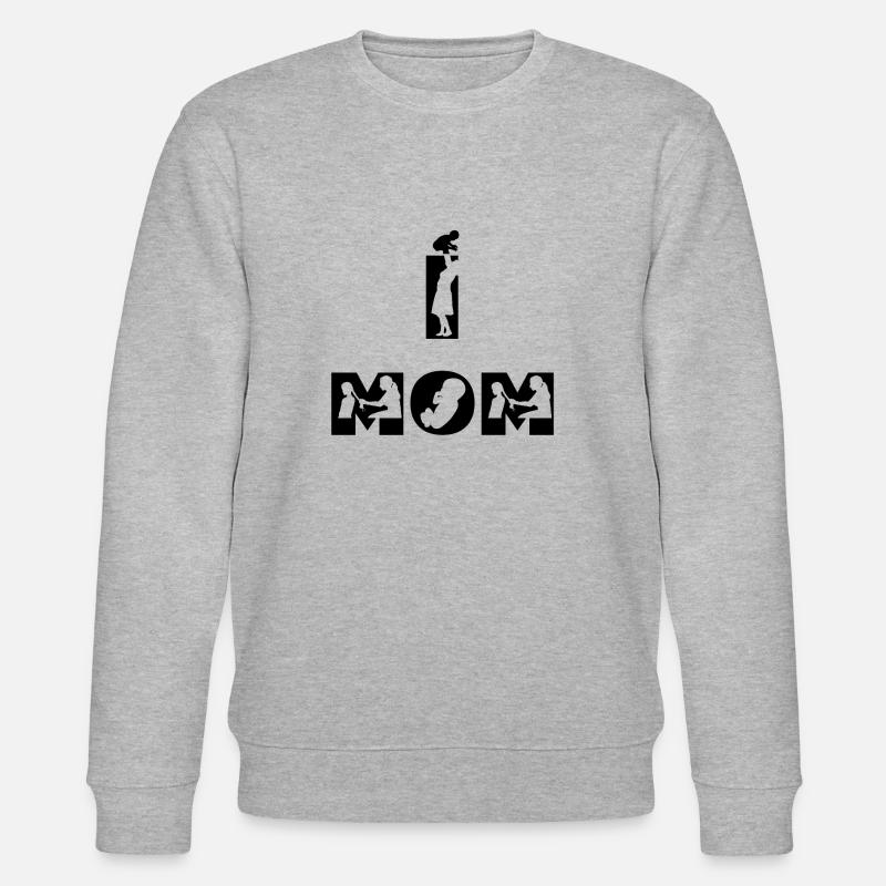 et HSH Noir - Sweat bio CHANGER Stanley/Stella Unisexe - gris chiné