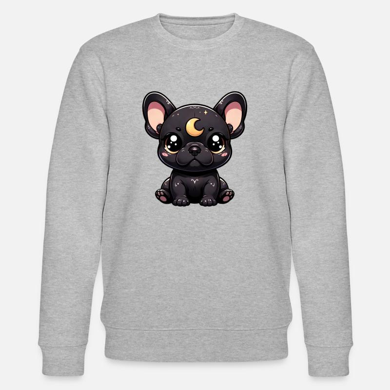 Mond Bully - Stanley/Stella Unisex Bio-Sweatshirt CHANGER  - Grau meliert