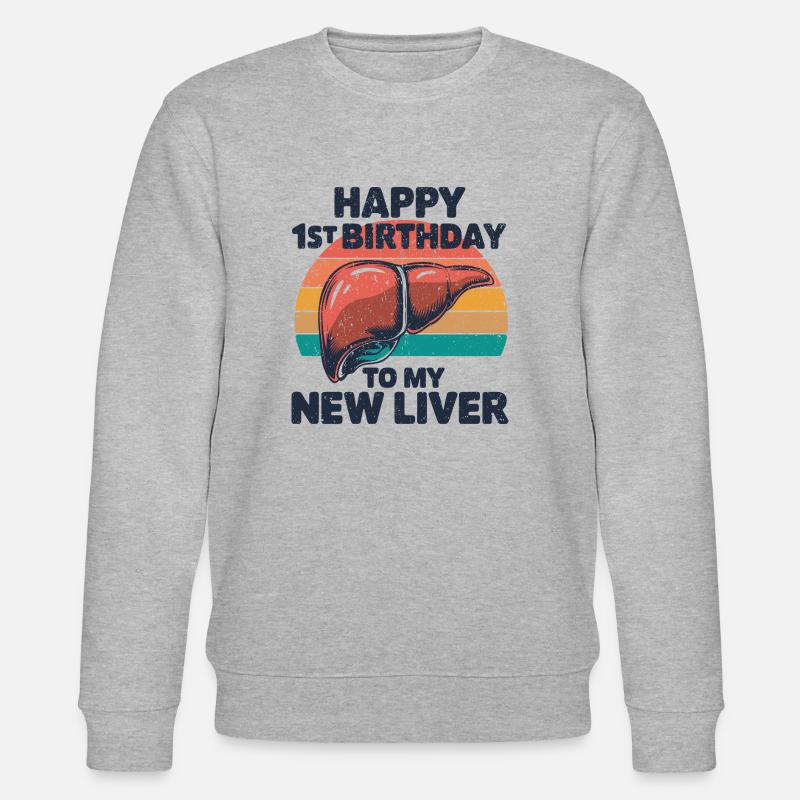 Une année de vie nouvelle - Sweat bio CHANGER Stanley/Stella Unisexe - gris chiné