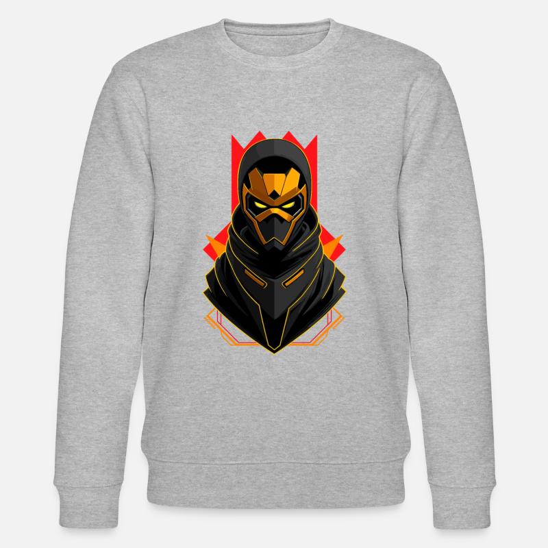 Robot doré - Sweat bio CHANGER Stanley/Stella Unisexe - gris chiné