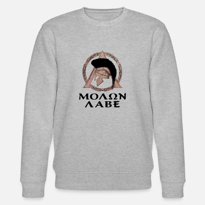Molon Labe - Sweat bio CHANGER Stanley/Stella Unisexe - gris chiné