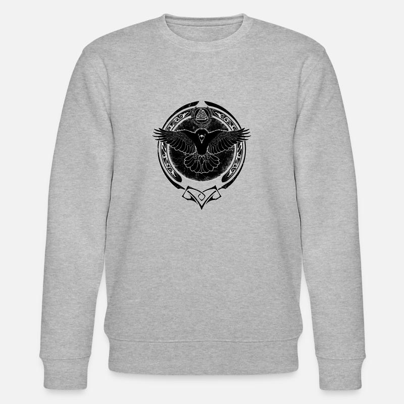 Valknut Rabe - Stanley/Stella Unisex Bio-Sweatshirt CHANGER  - Grau meliert