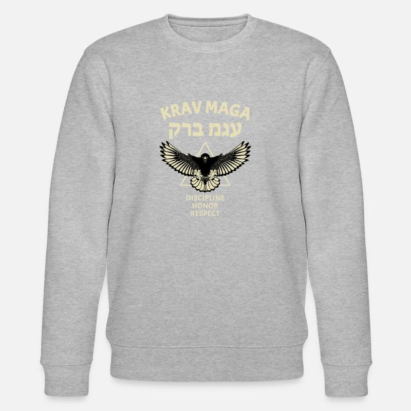 Krav Maga Eagle - Sweat bio CHANGER Stanley/Stella Unisexe - gris chiné