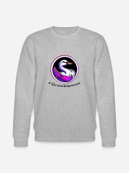 swan Schwanau 3 - Stanley/Stella CHANGER Unisex Organic Sweatshirt - heather grey