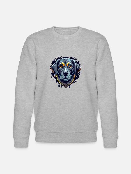 Labrador - Sweat bio CHANGER Stanley/Stella Unisexe - gris chiné