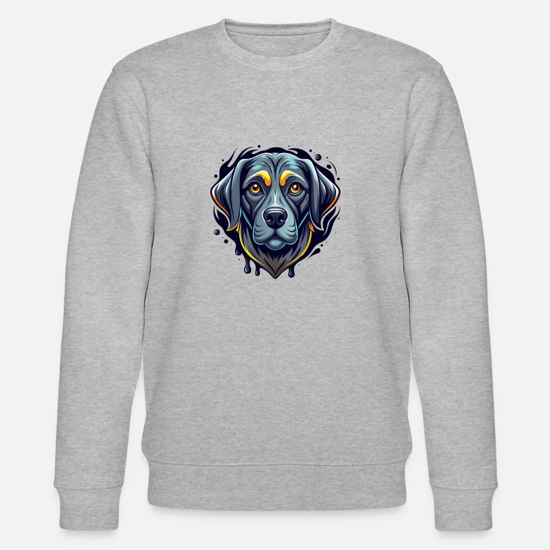 Labrador - Stanley/Stella CHANGER Unisex Organic Sweatshirt - heather grey