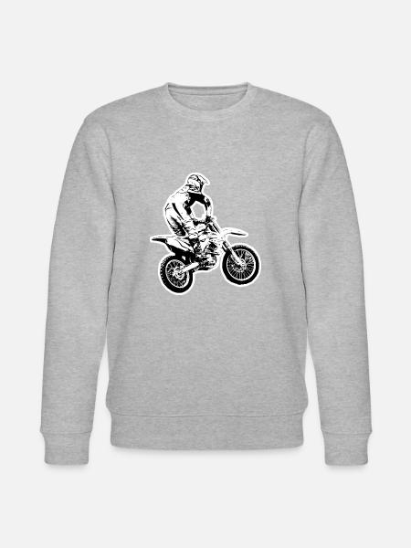 Motocross - Stanley/Stella CHANGER Unisex Organic Sweatshirt - heather grey