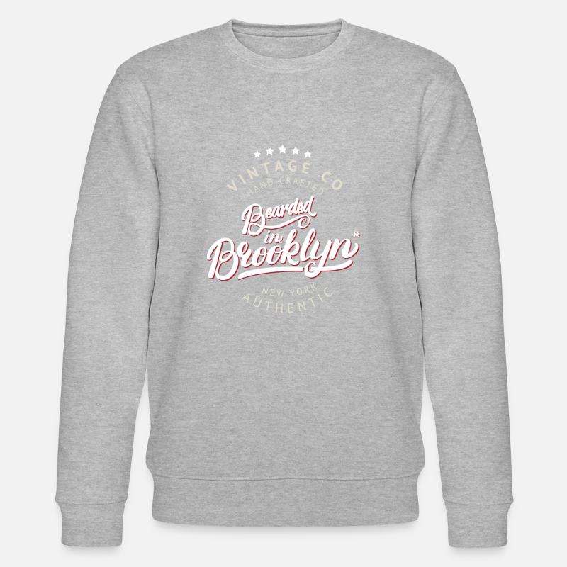 Barbu à Brooklyn - Sweat bio CHANGER Stanley/Stella Unisexe - gris chiné