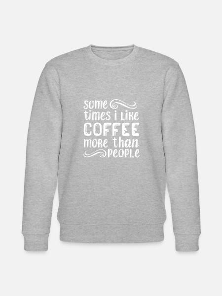 Kaffee - Stanley/Stella Unisex Bio-Sweatshirt CHANGER - Grau meliert