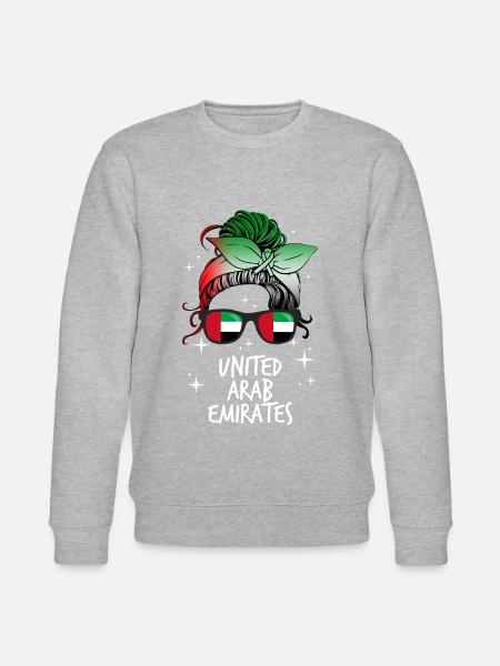 United Arab Emirates - Stanley/Stella CHANGER Unisex Organic Sweatshirt - heather grey