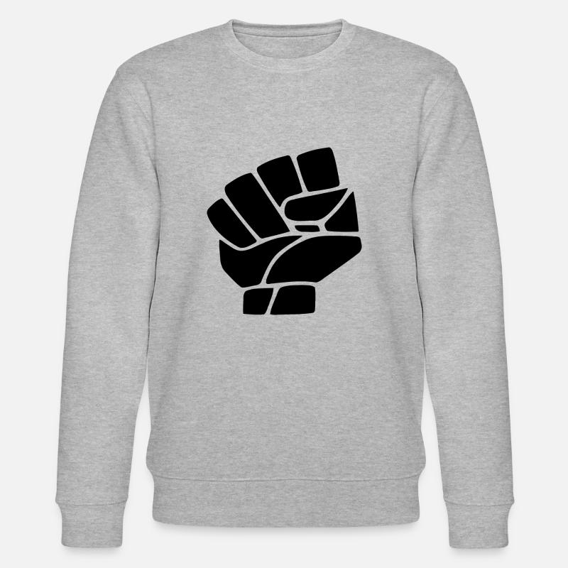 Resist - Stanley/Stella Unisex Bio-Sweatshirt CHANGER  - Grau meliert