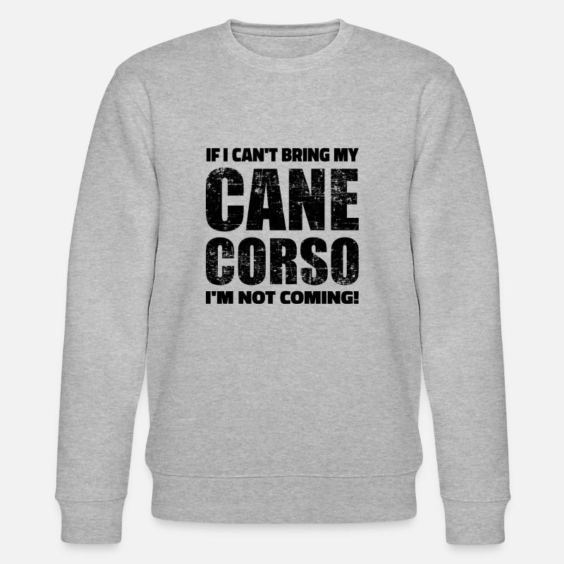 Cane Corso - Stanley/Stella Unisex Bio-Sweatshirt CHANGER  - Grau meliert