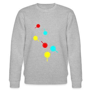 Pan kitchen - Stanley/Stella CHANGER Unisex Organic Sweatshirt - heather grey - Front - Nik (191cm) & Marisol (170cm)