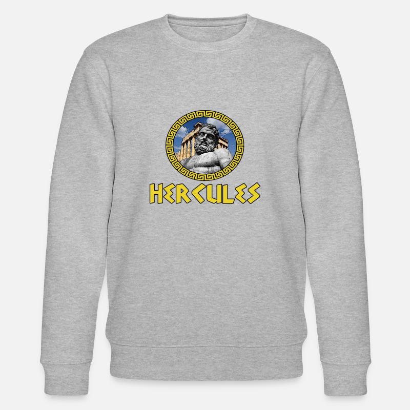 Mächtiger Herkules!!! - Stanley/Stella Unisex Bio-Sweatshirt CHANGER  - Grau meliert