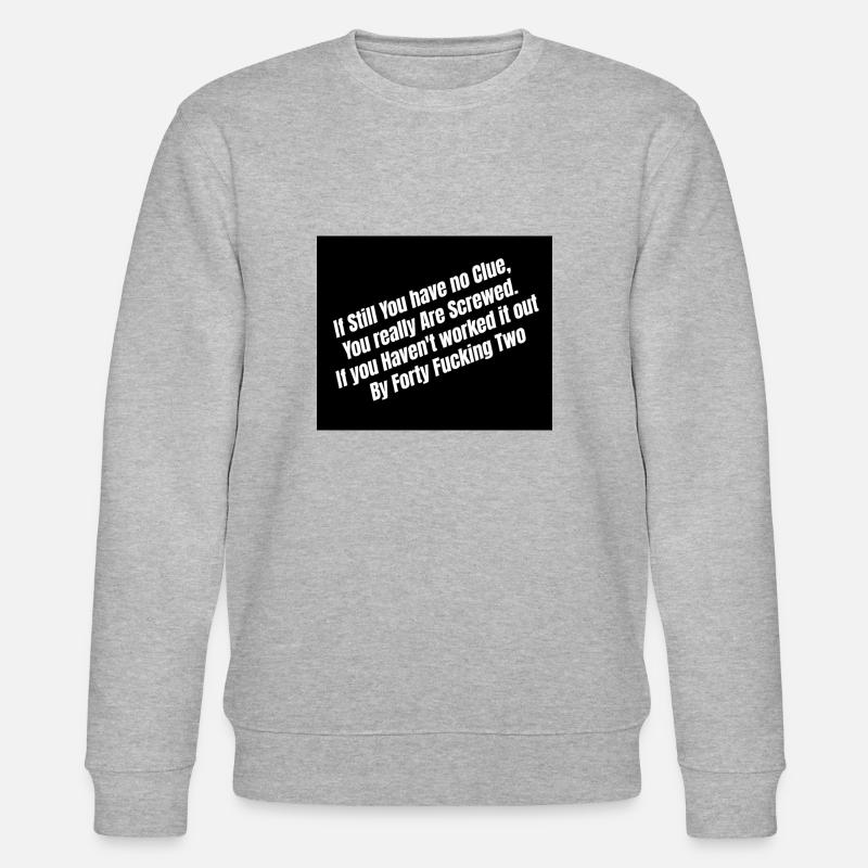 #GuidingTheGalaxy - Stanley/Stella Unisex Bio-Sweatshirt CHANGER  - Grau meliert