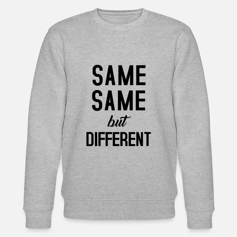 Same Same - Stanley/Stella CHANGER Unisex Organic Sweatshirt - heather grey