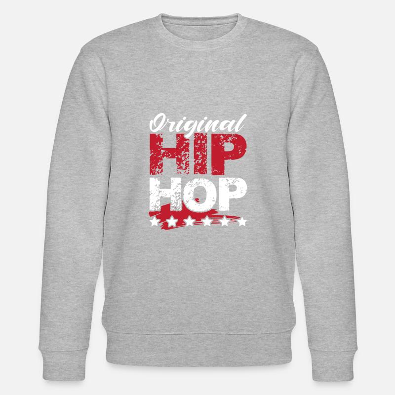 Breakdance Hip Hop - Sweat bio CHANGER Stanley/Stella Unisexe - gris chiné