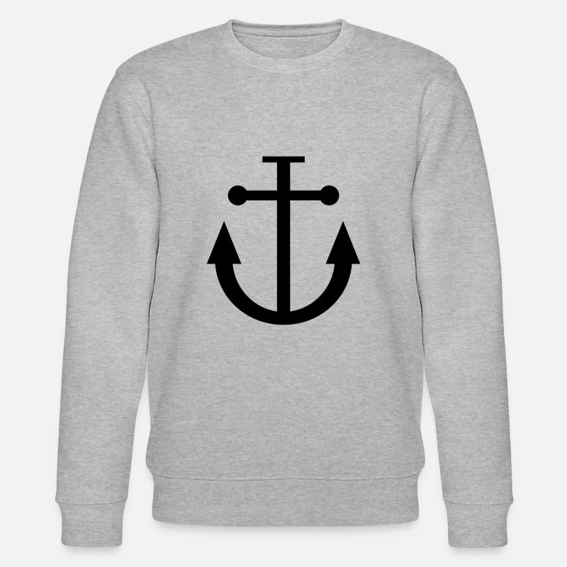 anker - Stanley/Stella Unisex Bio-Sweatshirt CHANGER  - Grau meliert