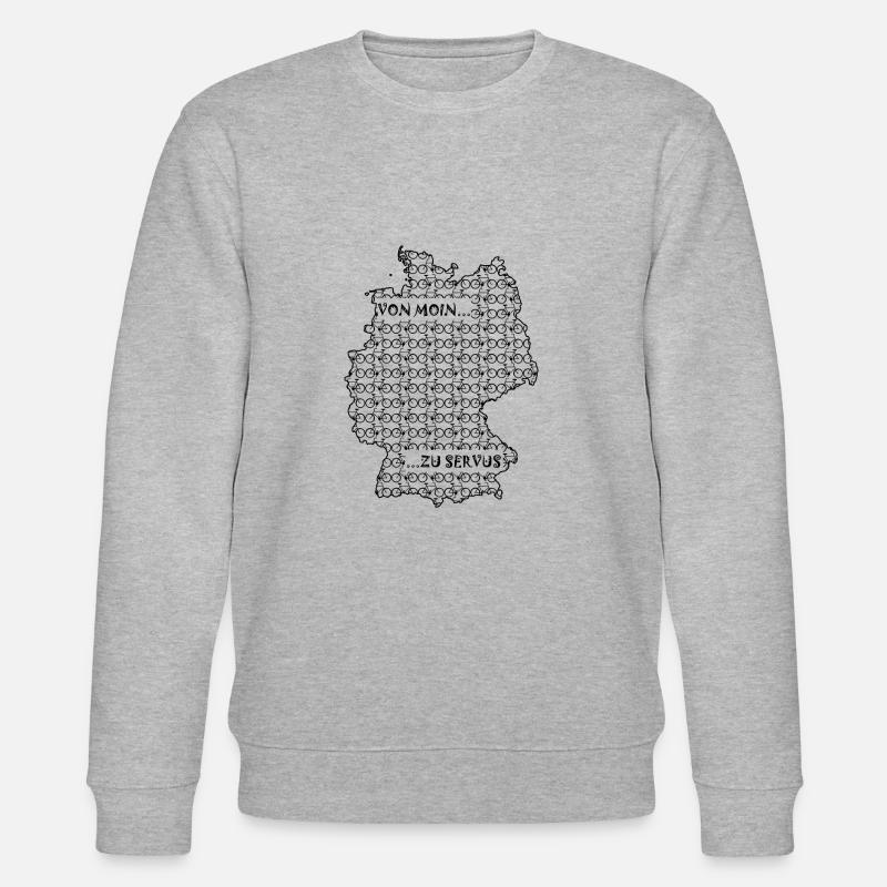 De Moin à Servus - Sweat bio CHANGER Stanley/Stella Unisexe - gris chiné