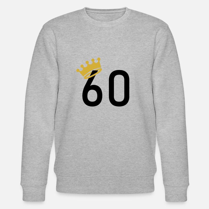 60 ans - Sweat bio CHANGER Stanley/Stella Unisexe - gris chiné