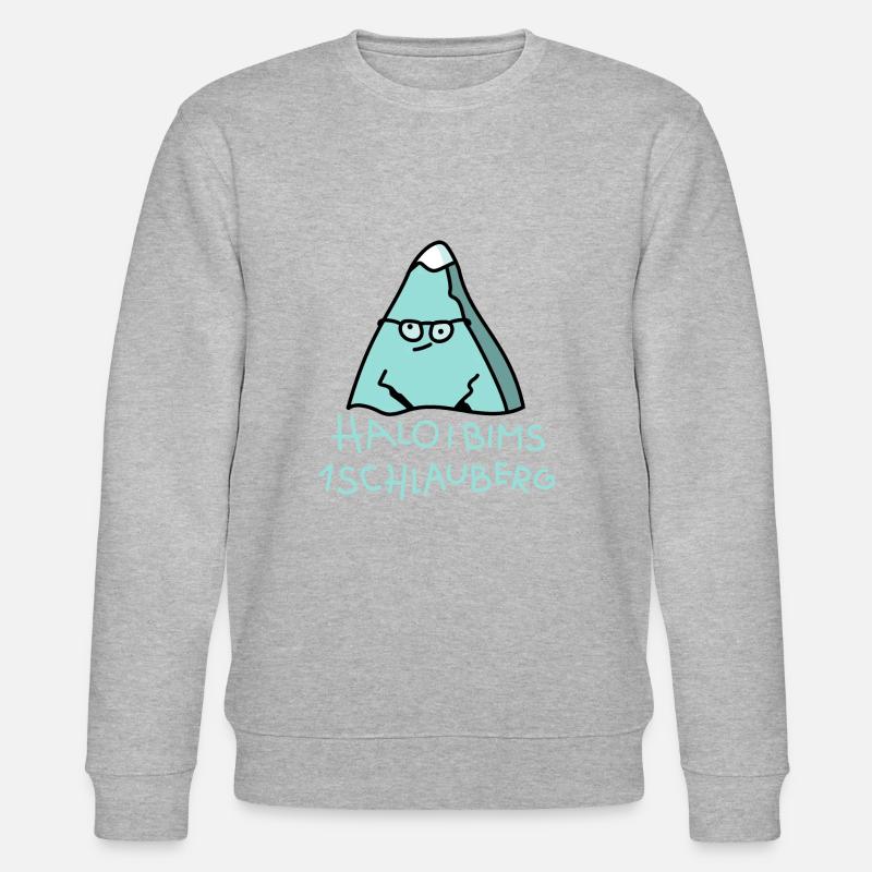 Schlauberger (b) - Stanley/Stella Unisex Bio-Sweatshirt CHANGER  - Grau meliert