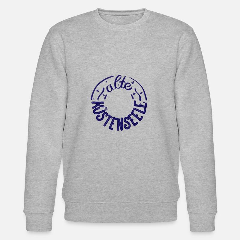 Alte Küstenseele - Stanley/Stella Unisex Bio-Sweatshirt CHANGER  - Grau meliert