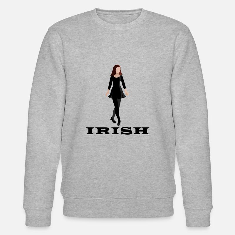 Dancing Dance Music - Stanley/Stella Unisex Bio-Sweatshirt CHANGER  - Grau meliert