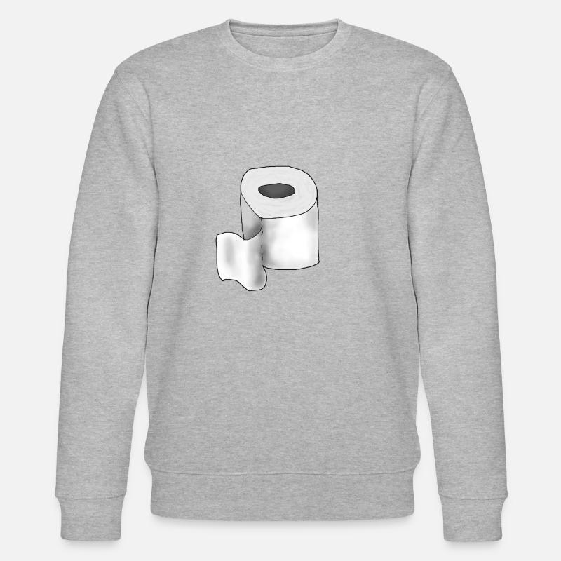 Klopapier - Stanley/Stella Unisex Bio-Sweatshirt CHANGER  - Grau meliert
