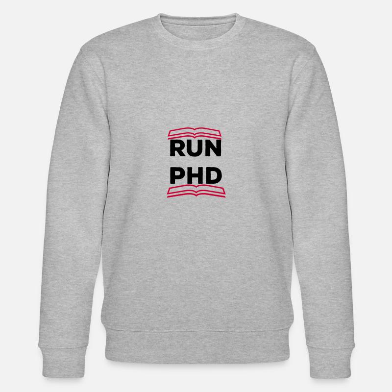RUN PhD - Sweat bio CHANGER Stanley/Stella Unisexe - gris chiné