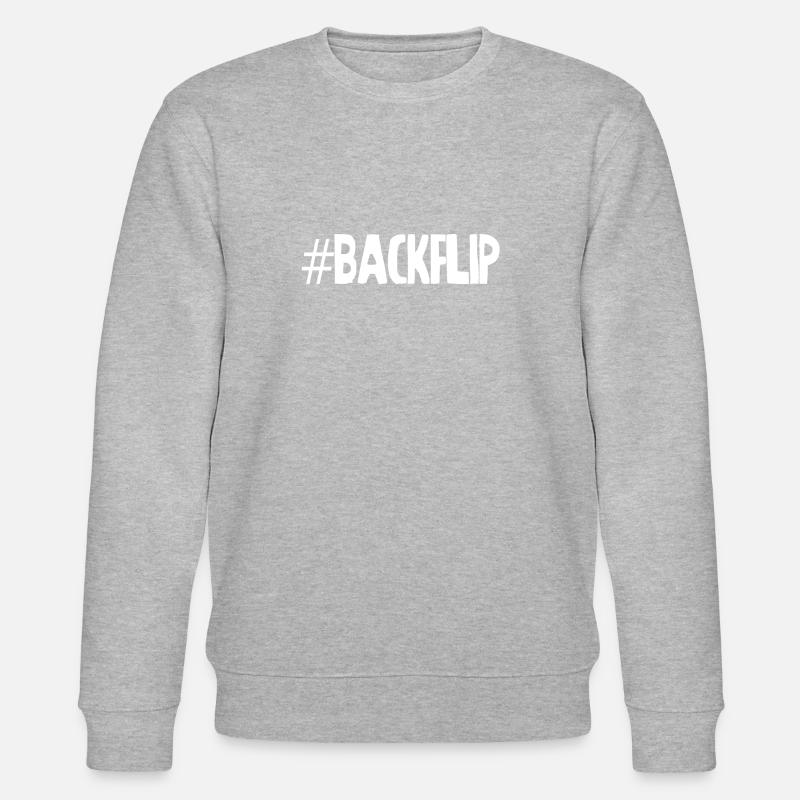 backflip - Stanley/Stella Unisex Bio-Sweatshirt CHANGER  - Grau meliert