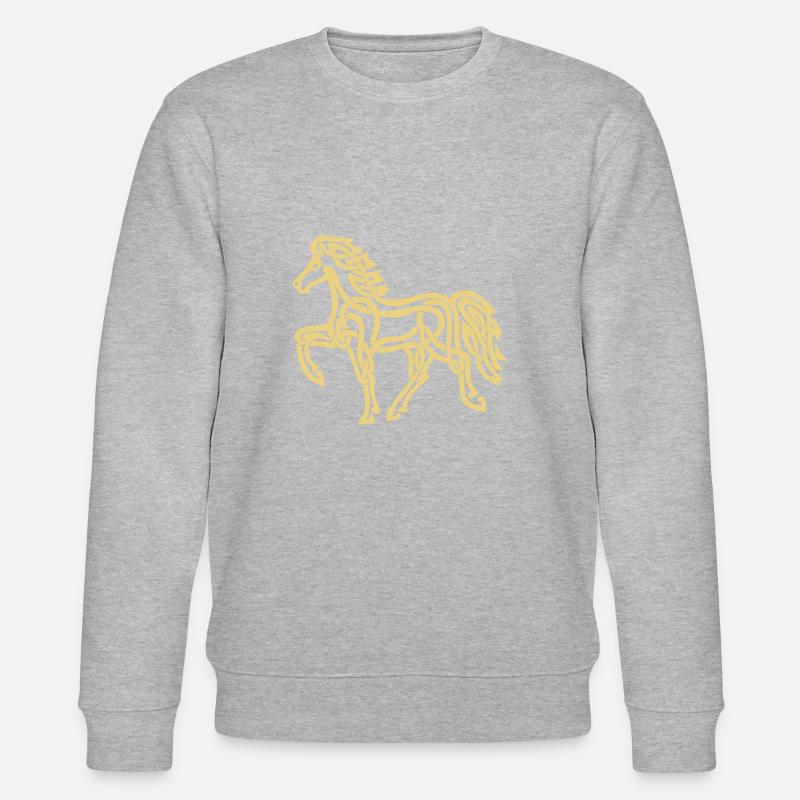 Celtic Tölter - Stanley/Stella Unisex Bio-Sweatshirt CHANGER  - Grau meliert