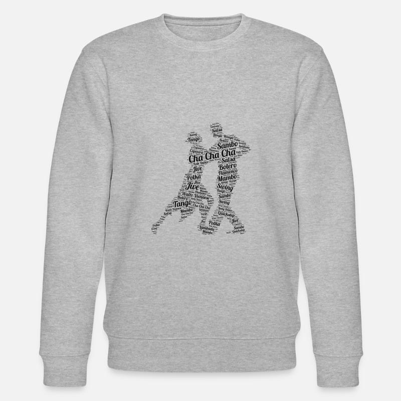 Couple de danse sombre - Sweat bio CHANGER Stanley/Stella Unisexe - gris chiné