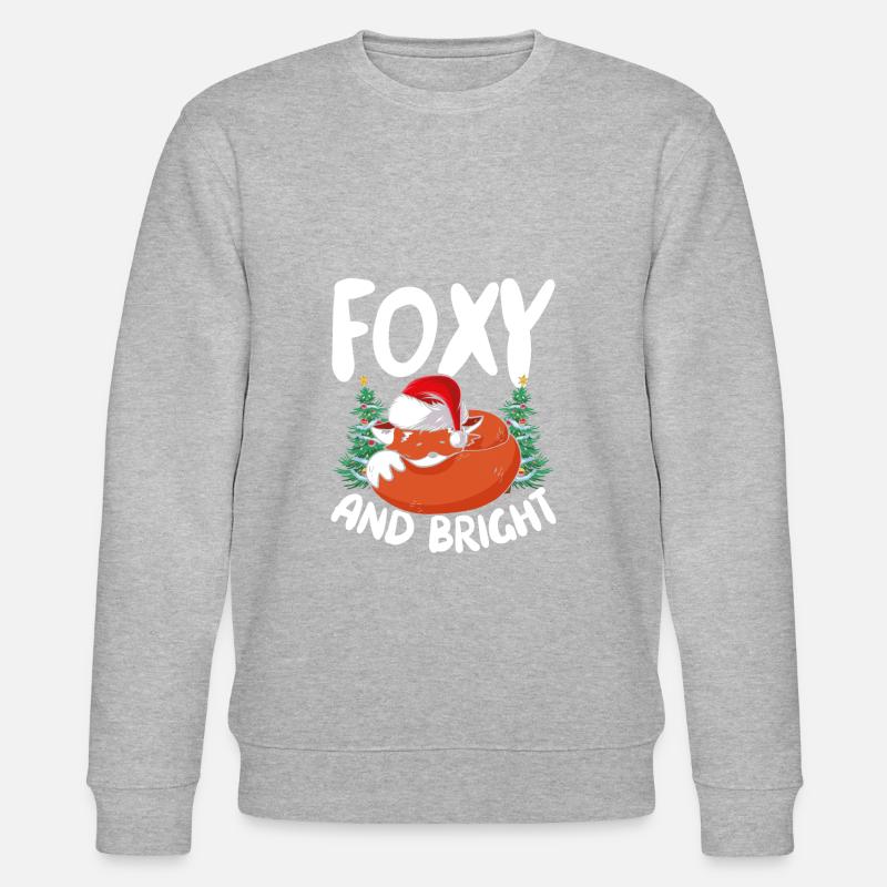 Renard et Bright - Sweat bio CHANGER Stanley/Stella Unisexe - gris chiné