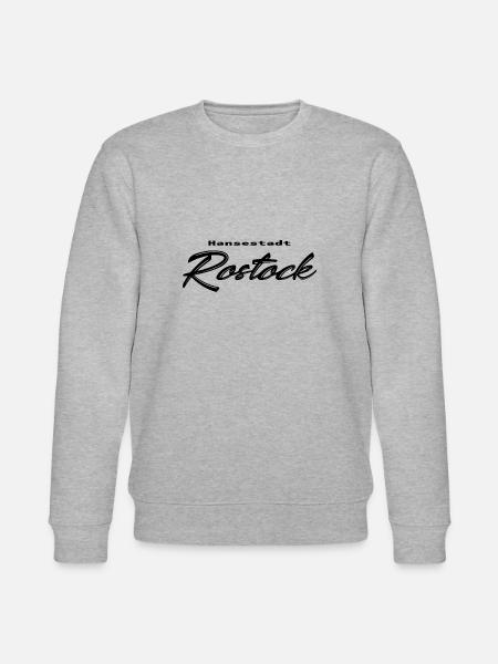 Hansestadt Rostock - Stanley/Stella Unisex Bio-Sweatshirt CHANGER  - Grau meliert
